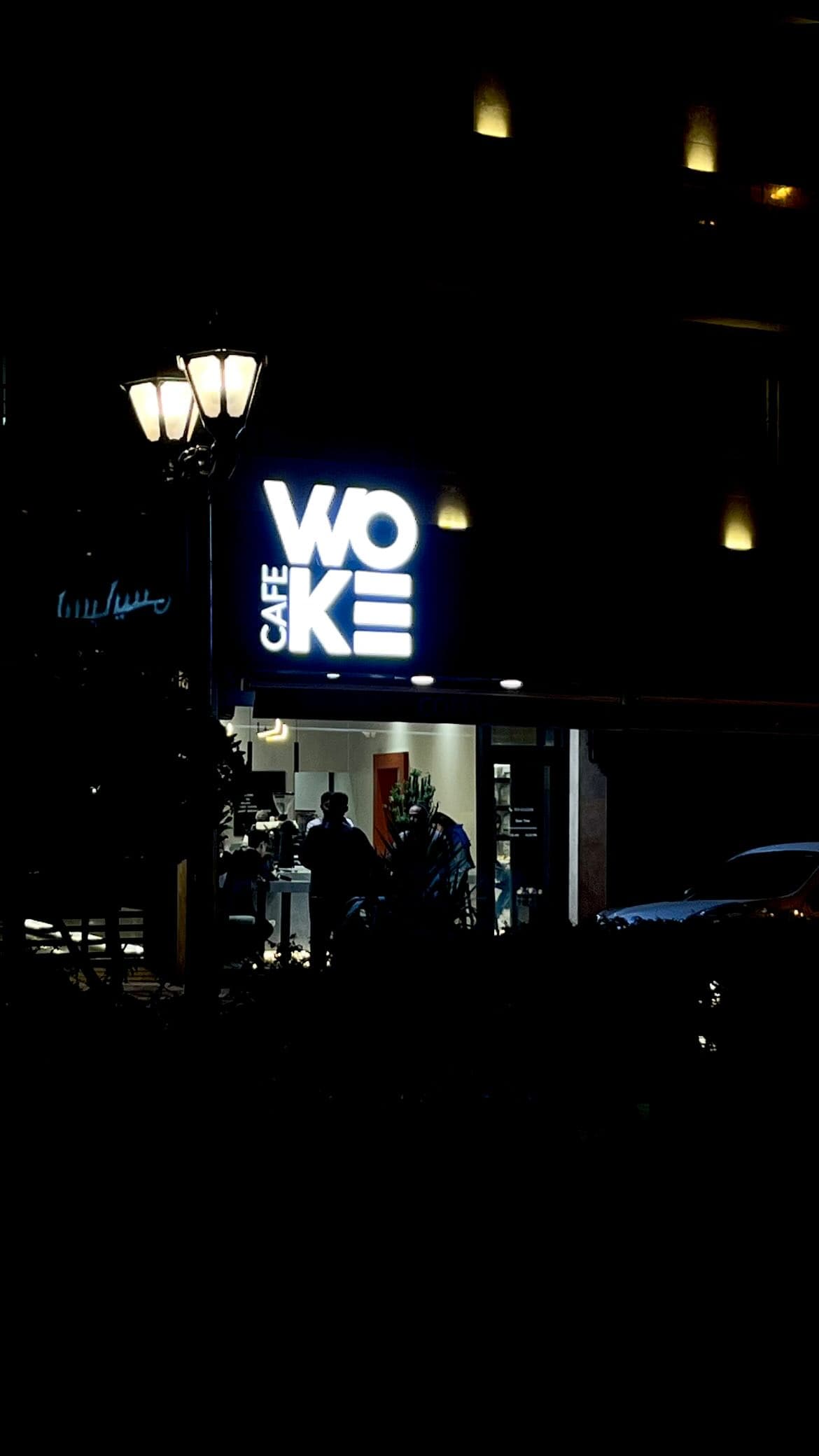 WOKE Cafe interior